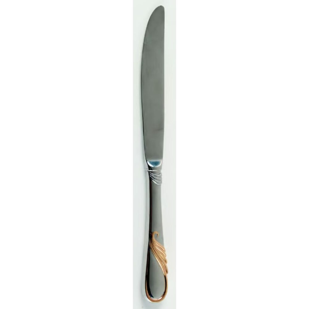 Yamazaki Hilary Gold Accent Dinner Knife New